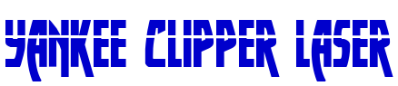 Yankee Clipper Laser フォント